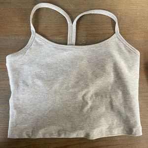 Oatmeal beyond yoga top size Med new